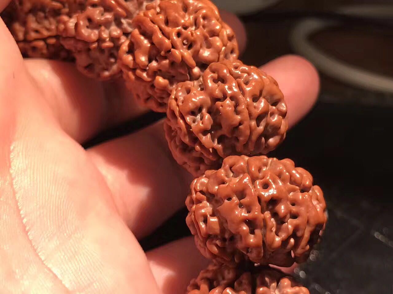 菩提手串快速清理果肉,清理菩提子小妙招