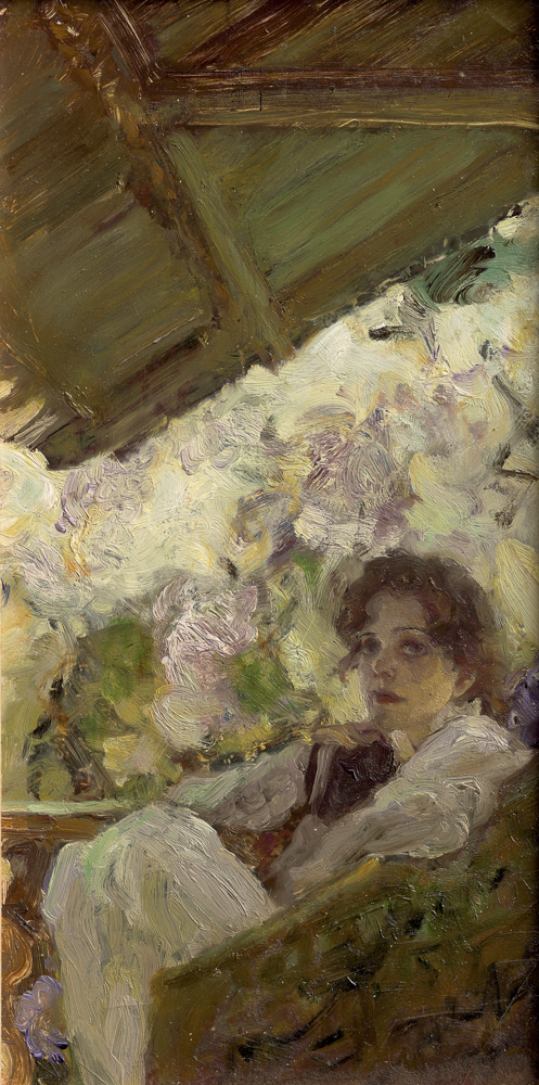 何多苓——连环画《带阁楼的房子》