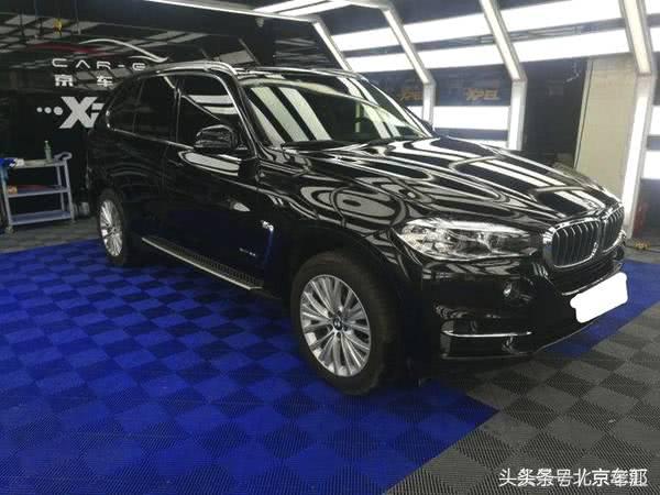 宝马x5贴银顶,宝马x5内饰镀晶大概多少钱