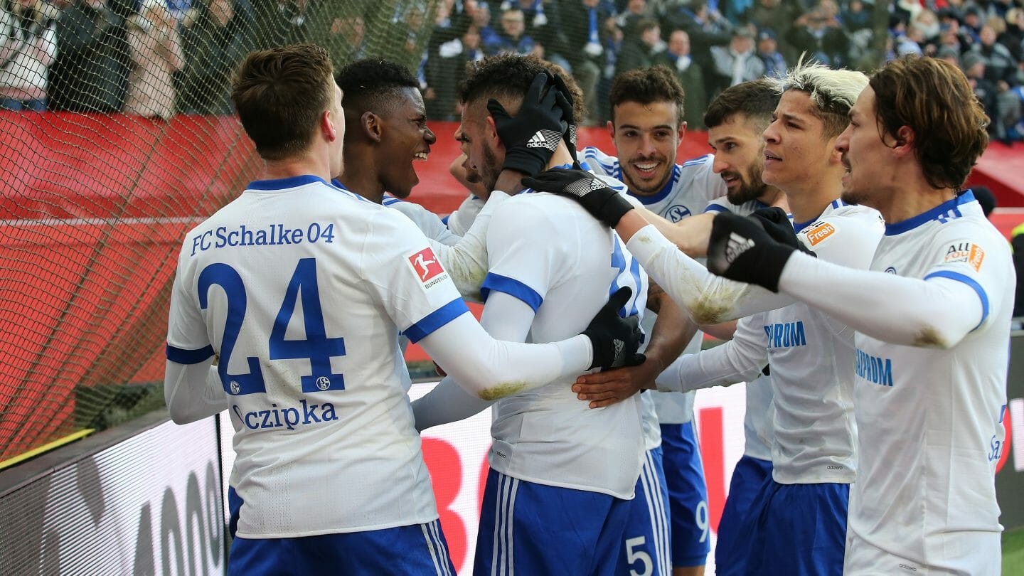 当布格施塔勒进球时,意味着沙尔克又得到了分数