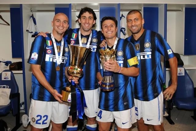 伯纳乌王子加冕,米利托绽放伯纳乌国米加冕三冠王