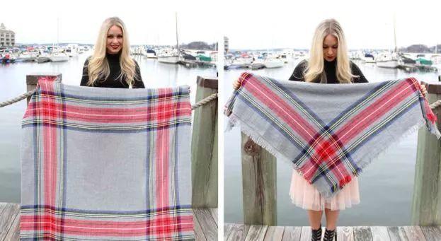 告诉你围巾怎样系得优雅有气质