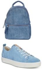 ecco潮流拼色,ecco蓝色皮