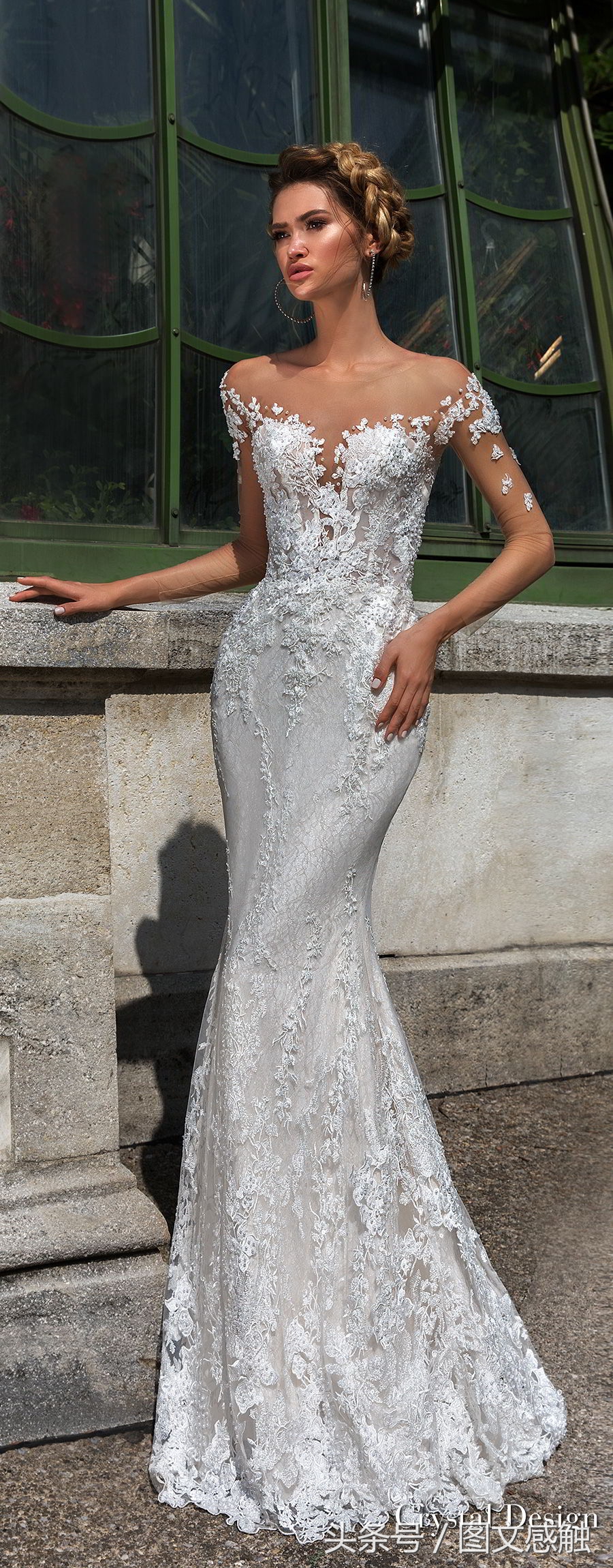 白银婚纱礼服设计,玫瑰婚纱礼服设计