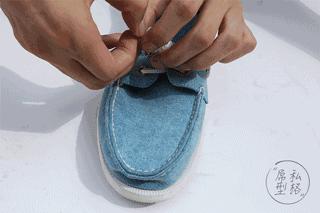 鞋子如何绑鞋带比较好看,全部鞋系鞋带方法男生