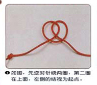 五号玉线编项链绳结,玉石项链滑动绳结教程