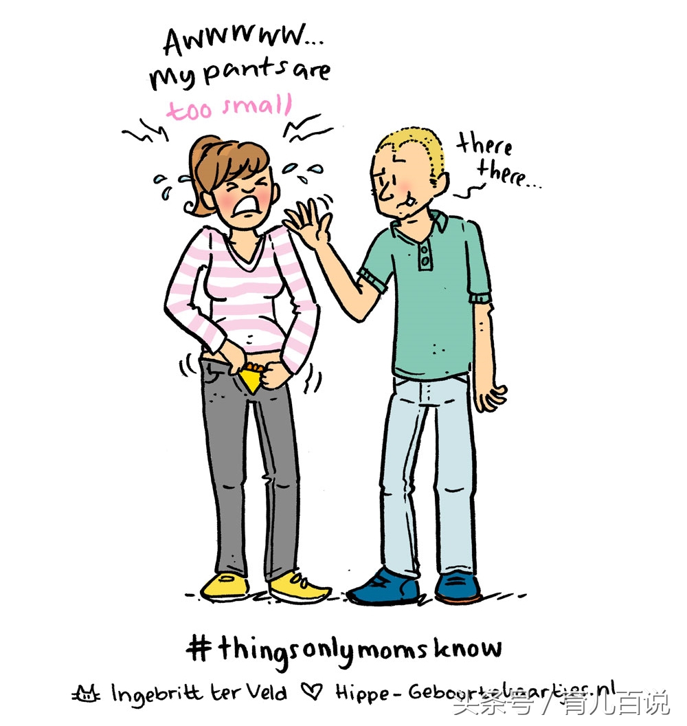 几张漫画告诉你怀孕有多难受,有趣漫画孕妇图片大全