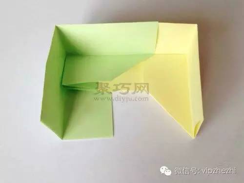 用正方形的纸折正方形盒子怎么折,正方形纸折纸盒子的折法