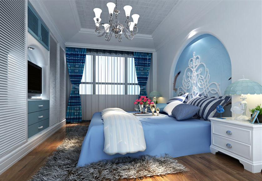 小户型地中海风格装修效果图大全,40平方地中海装修效果图大全