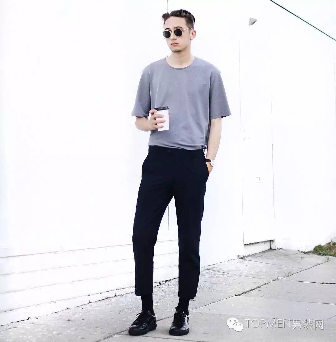 夏季男装流行色,男装配色高级感夏