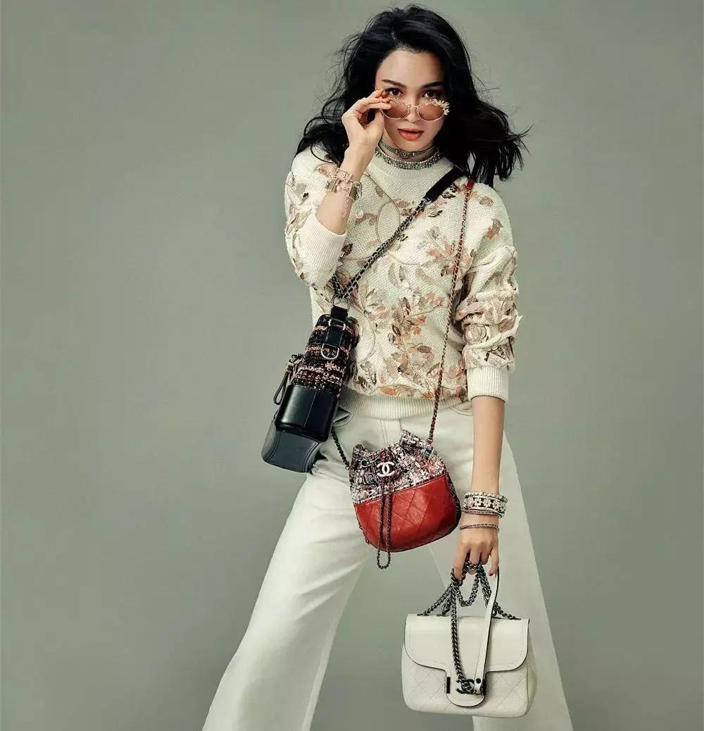 小伊伊同款双肩包,小伊伊同款包包香奈儿