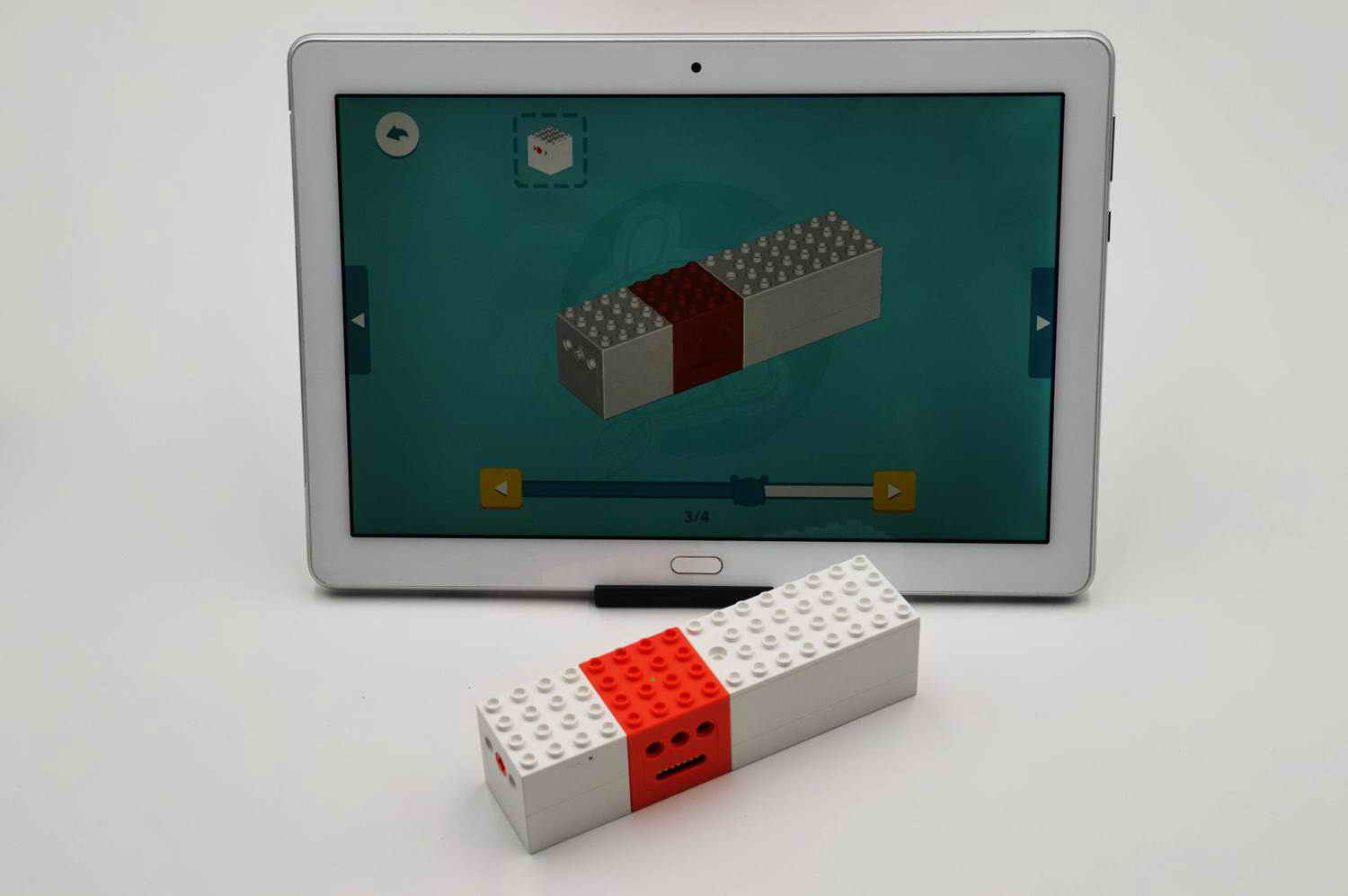 给孩子的积木玩具,米兔智能积木齿轮箱