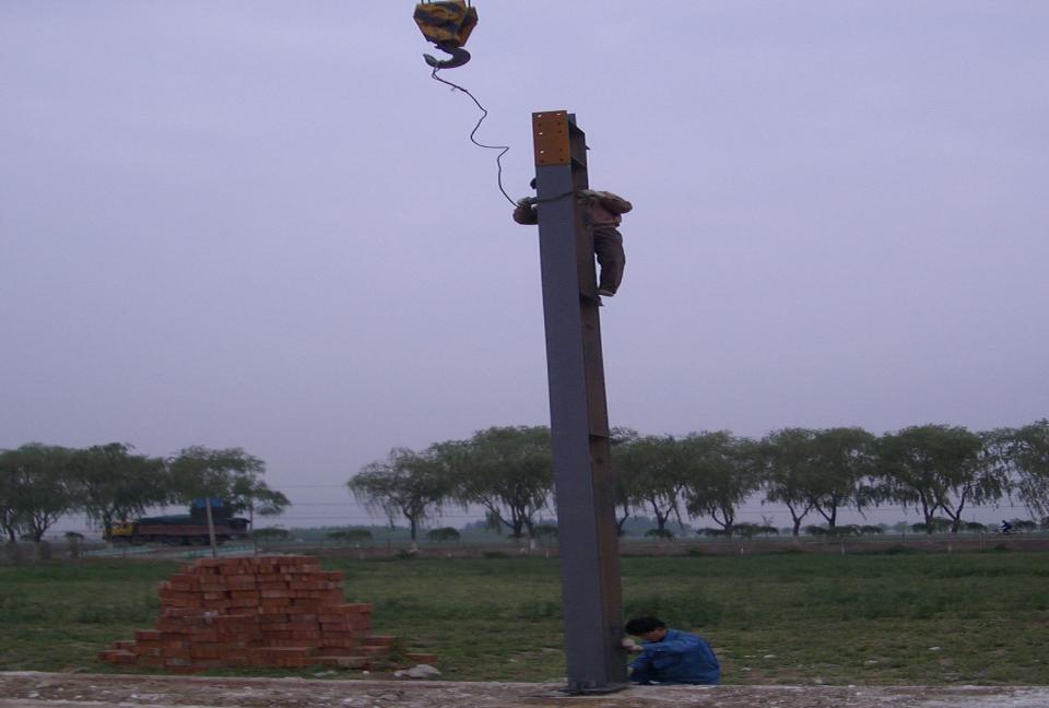 钢结构厂房天沟施工,钢结构厂房施工过程动画视频