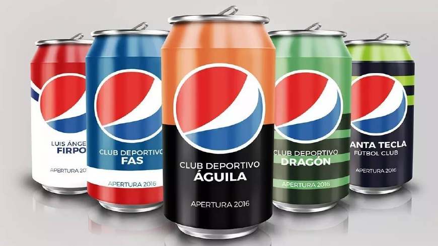 日本各种颜色可乐,五种口味的可乐