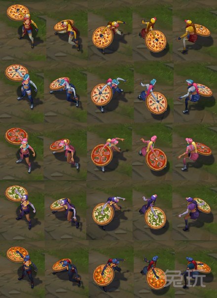 lol49愚人节皮肤特效,愚人节皮肤炫彩lol