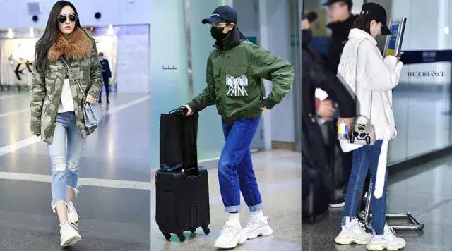 杨幂迪丽热巴带货女王,徐濠萦代言的鞋子