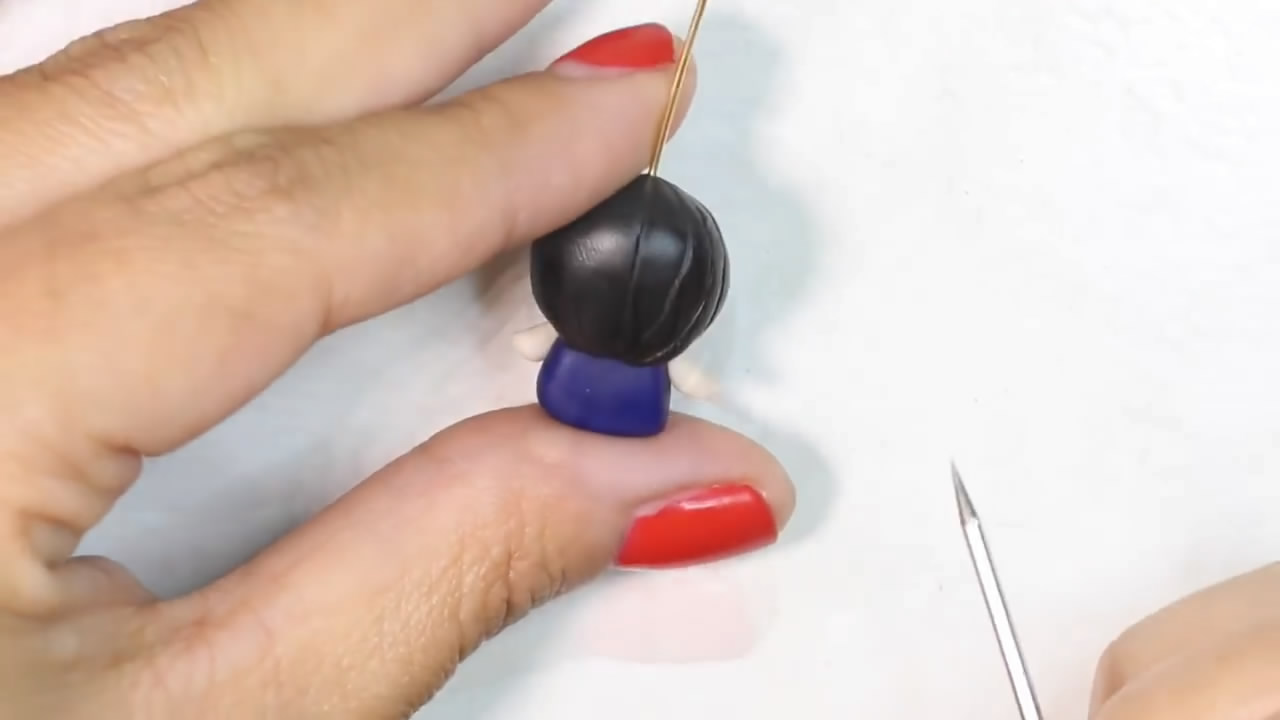 石塑粘土钥匙链怎么组装,粘土制作教程小熊钥匙链