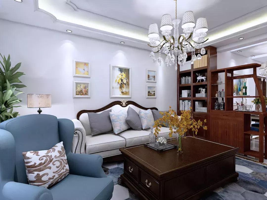 武清水岸唐宁158平米,案例赏析欧式简约让空间雅致温馨