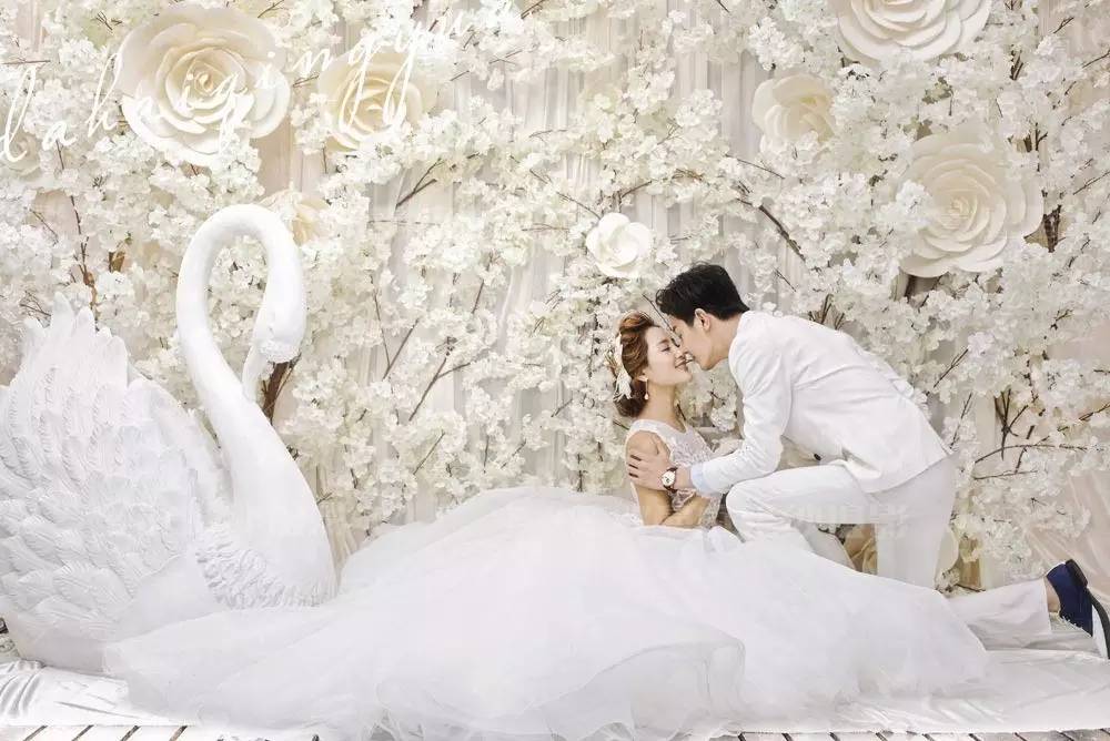 罗曼庭|“欢乐颂”女主角拍婚纱照，会是什么样子？