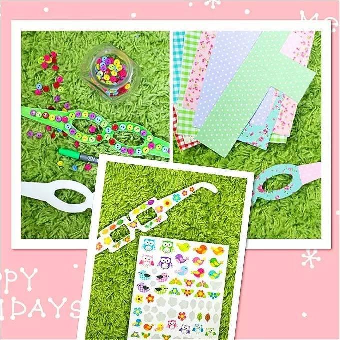 怎么做小宝宝眼镜框架,手工宝宝眼镜框制作方法