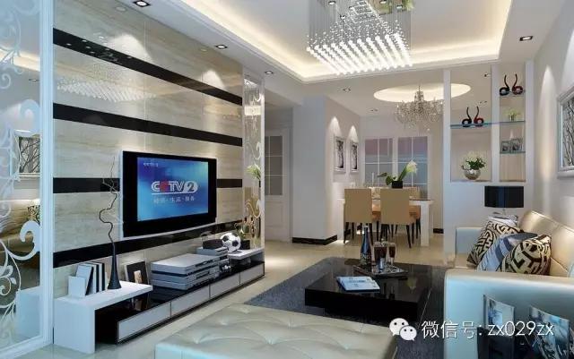 性价比最高的瓷砖电视墙,小众化瓷砖电视墙