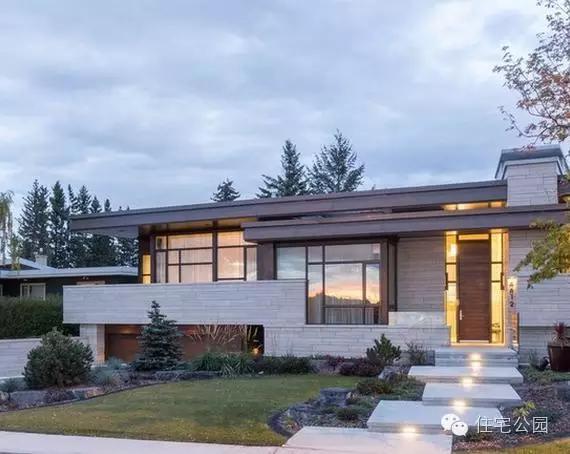 农村人车分流别墅,跃层人车分流