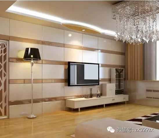 性价比最高的瓷砖电视墙,小众化瓷砖电视墙