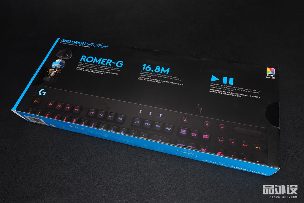 罗技G810机械键盘拆解评测——Romer-G机械轴体验