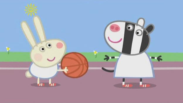 粉红猪英语动漫,粉红猪和苍蝇动画片