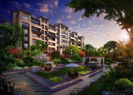 一场穿越花园的回家之旅：成都“院望”之龙湖三千庭