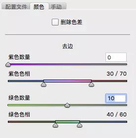 后期从ACR学起第28条：颜色去除色差