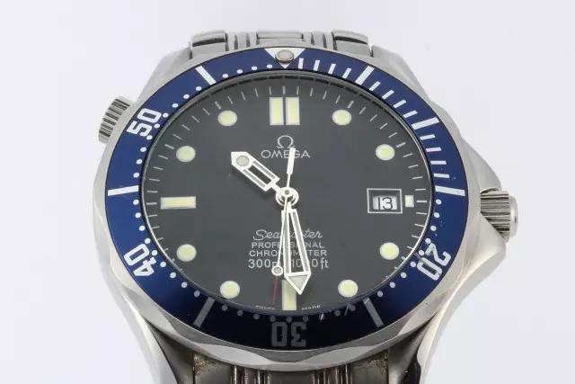 真假欧米茄海马,真假海马