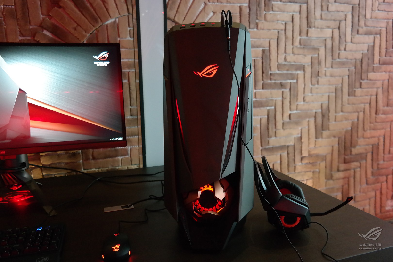 rog败家国度外设,rog败家之眼华硕主机