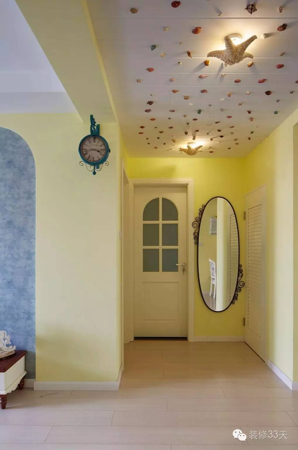 地中海风格装修77平小两房,90平米两室一厅简约地中海风格