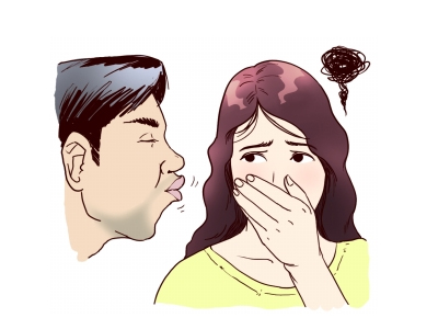 哪几个穴位治口臭,一个穴位治好口臭