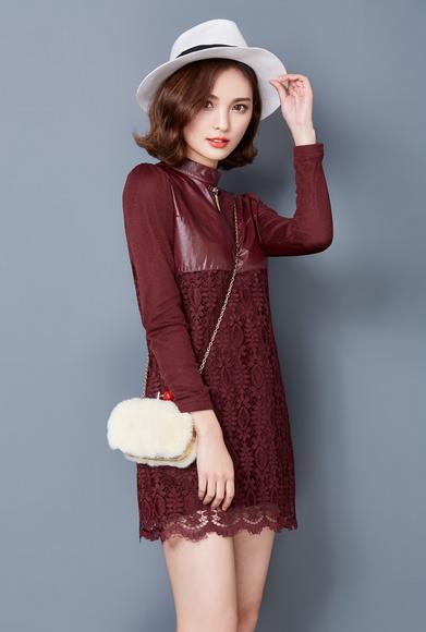 2015新款打底蕾丝长袖,今年最爆款加绒蕾丝打底