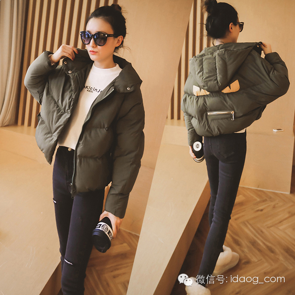 韩版洋气时尚羽绒服保暖又洋气 (韩国流行的冬天长款羽绒服)