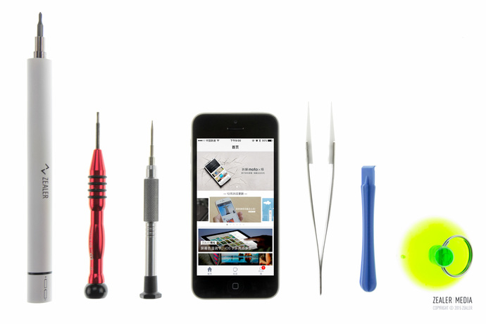 拆iphone5c教程,苹果5c换后壳