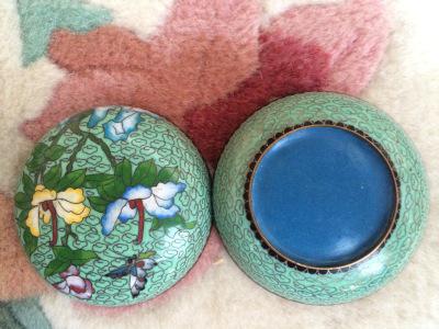 粉彩盘捡漏,50年代精品粉彩盘