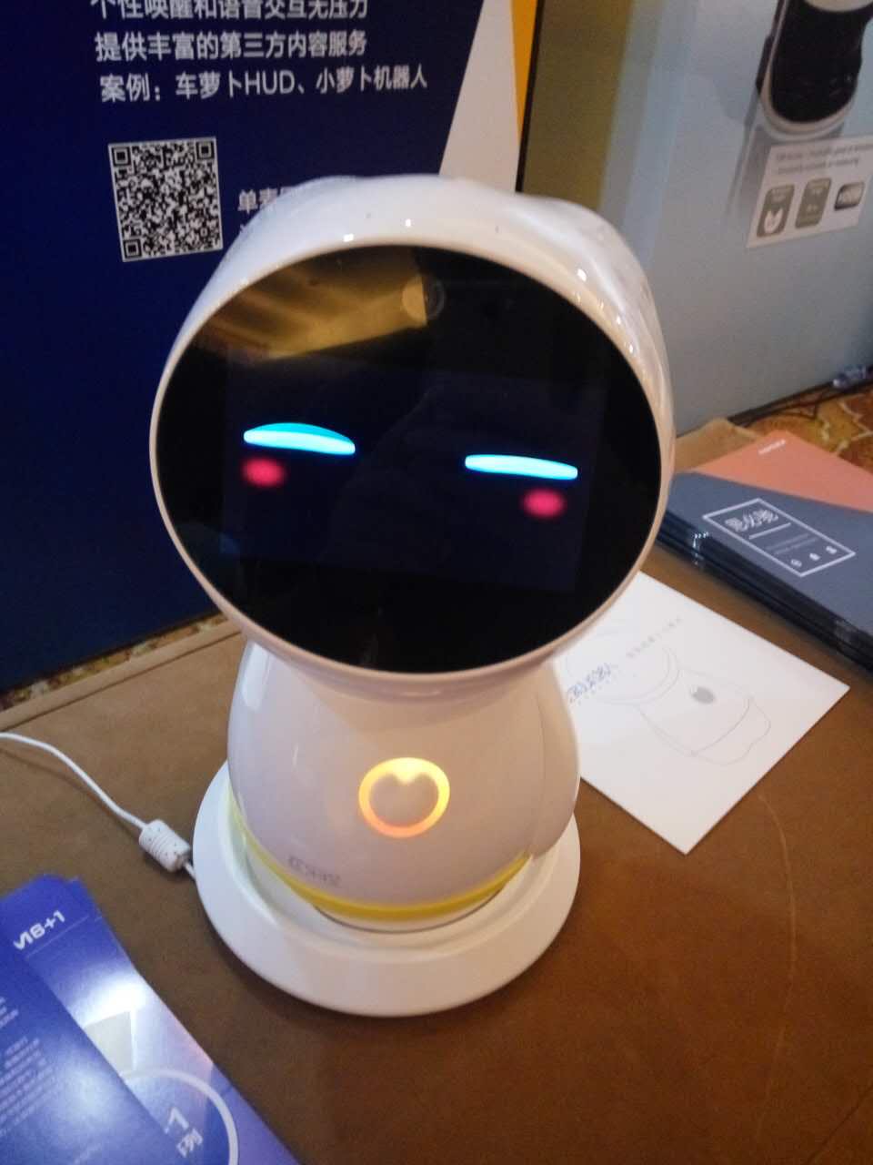 全球首款家庭智能陪护机器人“大智”正式亮相