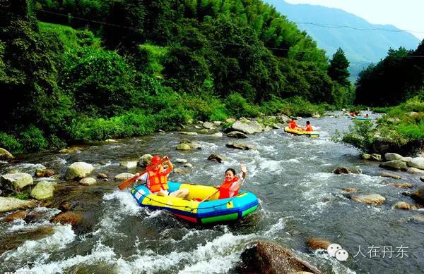 丹东峡谷漂流,丹东漂流的视频