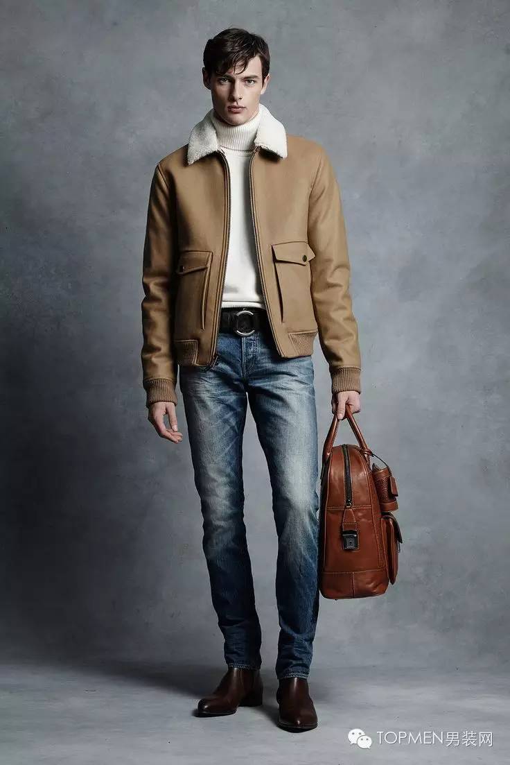 复古保暖夹克,belstaff剪羊毛飞行员夹克