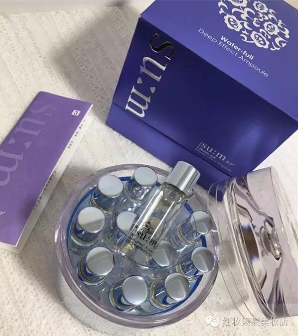 sum37°安瓶精华怎么用,呼吸苏秘m37套盒安瓶