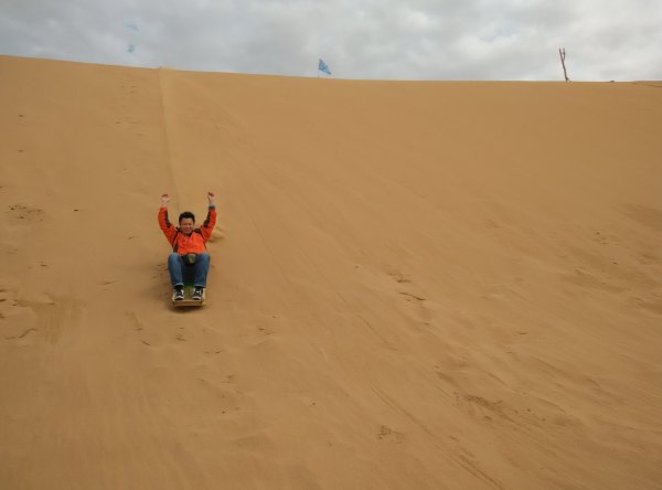 爸爸去哪儿旅游打卡,爸爸去哪儿宁夏中卫沙坡头