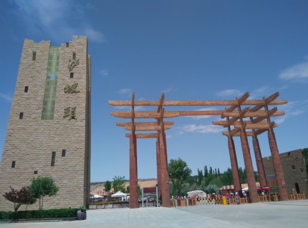 爸爸去哪儿旅游打卡,爸爸去哪儿宁夏中卫沙坡头