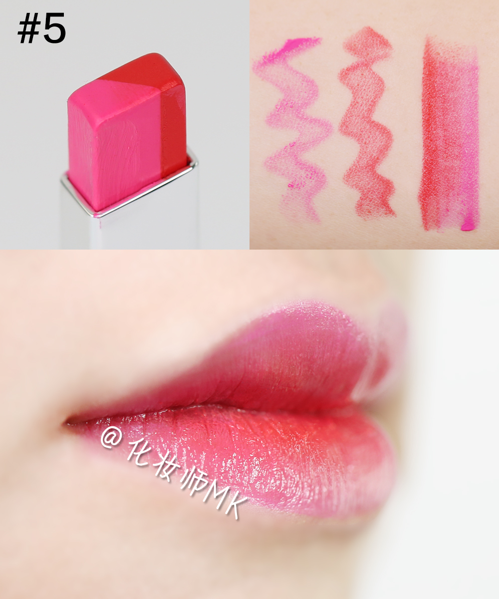 兰芝双色立体唇膏如何涂,兰芝双色唇膏哪个好看