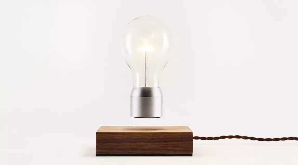 悬浮爱迪生灯,爱迪生灯泡还亮着