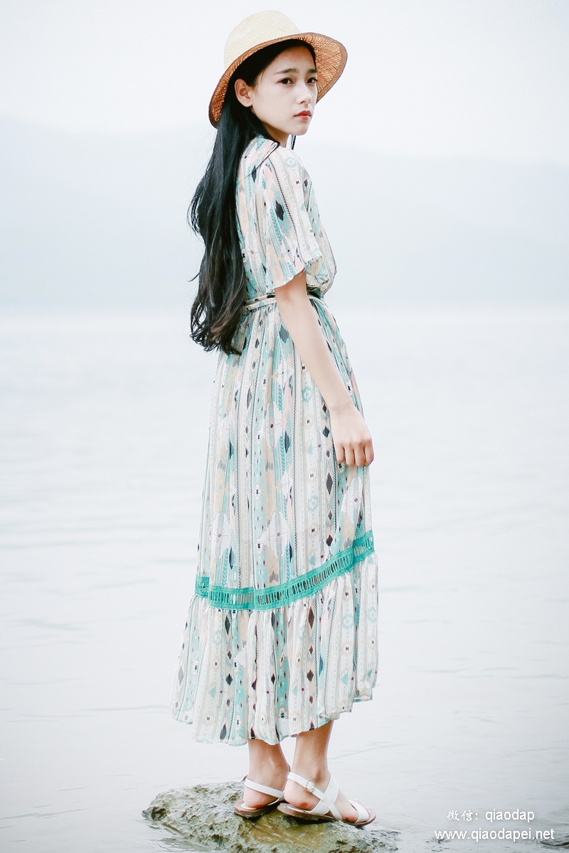 森系文艺夏季装,夏天森系搭配图片欣赏