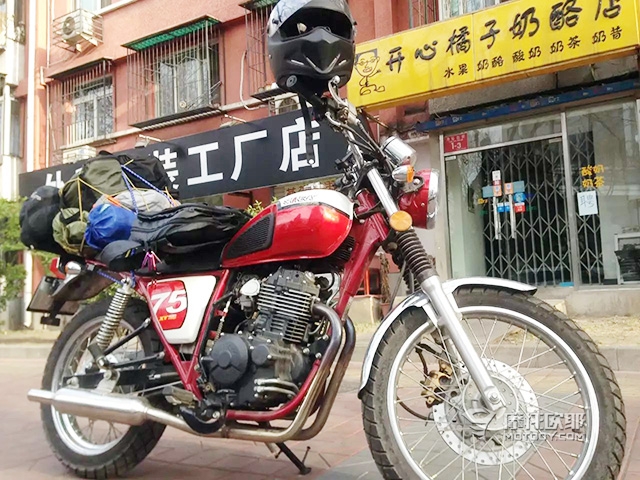 鑫源棍王梦想版xy400,鑫源复古400摩托车试骑视频