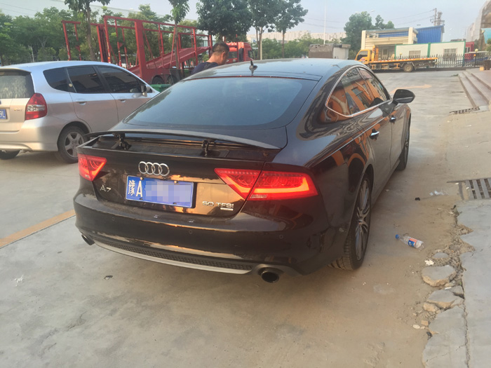 奥迪a7楼兰宝盒安装教程,14款奥迪a7改装潜力